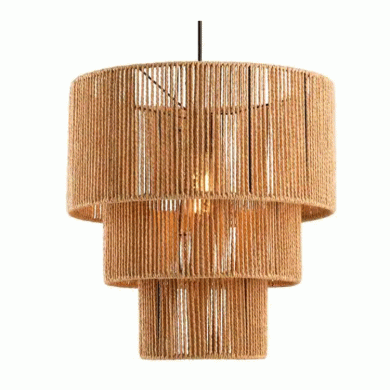 Đèn treo dây đay Handmade MS16