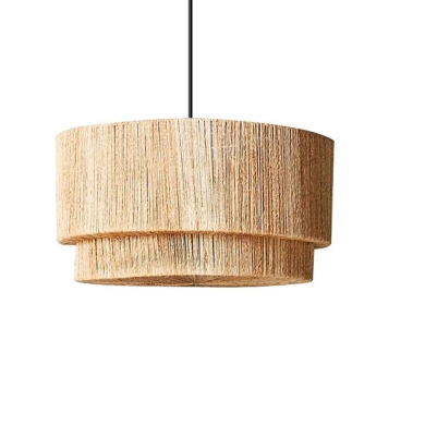 Đèn treo dây đay Handmade MS09