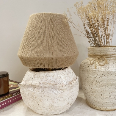 Đèn ngủ dây đay W25cm xH38cm