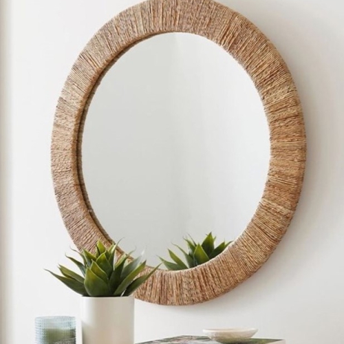 Gương dây đay Handmade MS2