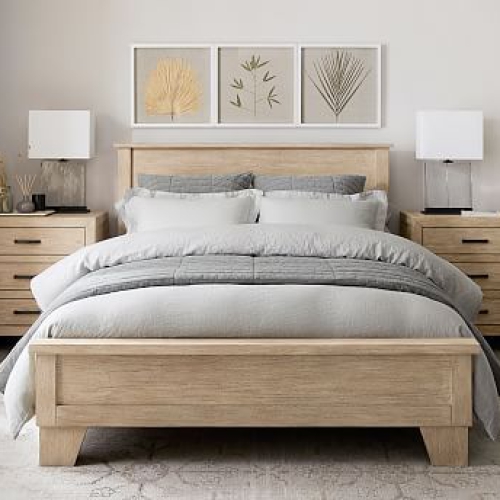 SET GIƯỜNG , TỦ GỖ TỰ NHIÊN KT GIƯỜNG 1.8M X2M, TỦ ĐẦU GIƯỜNG 50CM X 55CM