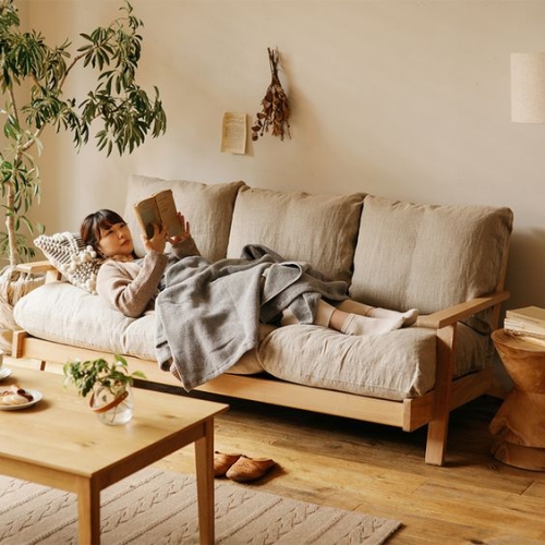 Sofa chất liệu vải linen 06